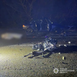 Смертельна ДТП на Миколаївщині 29 січня. Фото: поліція Миколаївщини