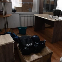 У Києві затопило офіс Інституту масової інформації. Фото: ІМІ