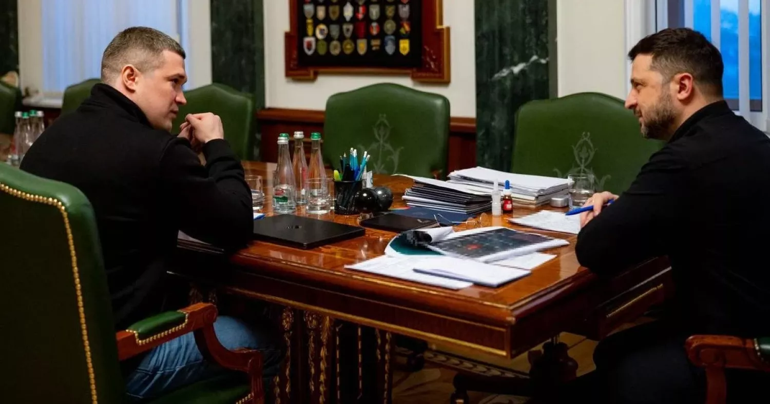 Михайло Федоров і Володимир Зеленський. Фото: Володимир Зеленський