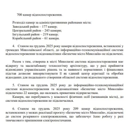Відповідь від виконкому на інформаційний запит МикВісті
