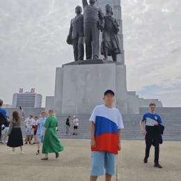 12-річний Михайло, який їздив в Сондовон. Фото: Катерина Рашевська