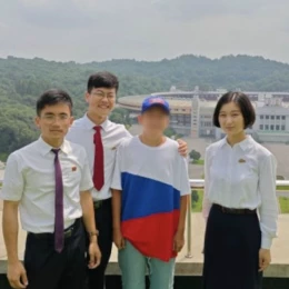 12-річний Михайло, який їздив в Сондовон. Фото: Катерина Рашевська