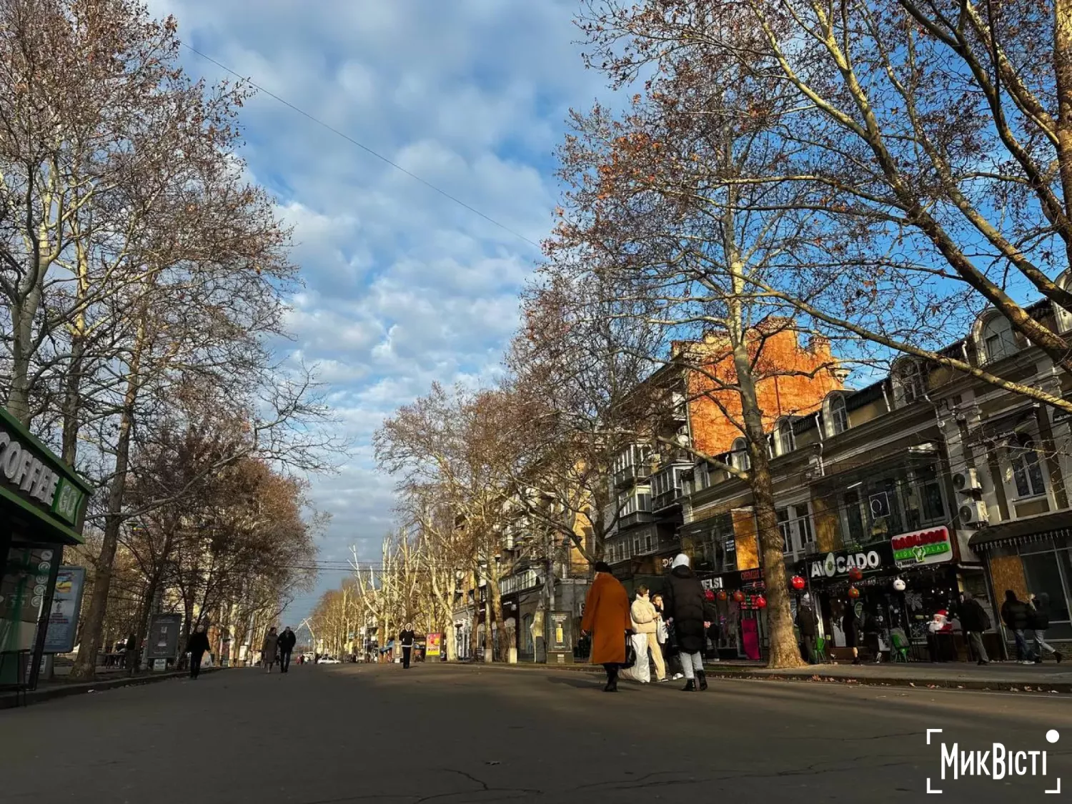 Вулиця Соборна у Миколаєві. Фото: «МикВісті»