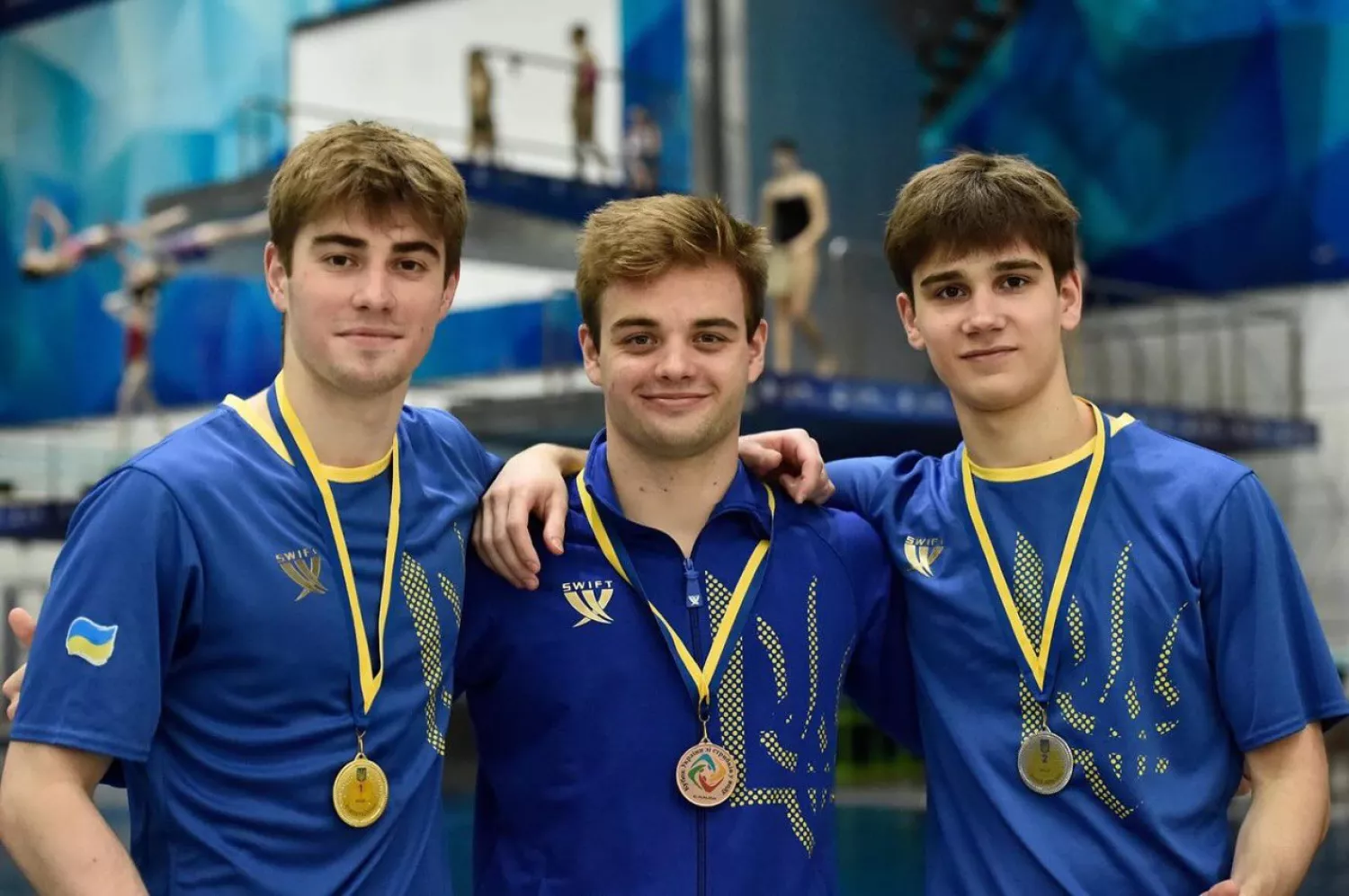 Троє спортсменів з Миколаєва увійшли до складу збірної України зі стрибків у воду. Фото: Миколаївська міська рада