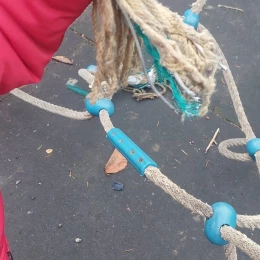 Стан канатного атракціону. Фото з Contact Center при міській раді.