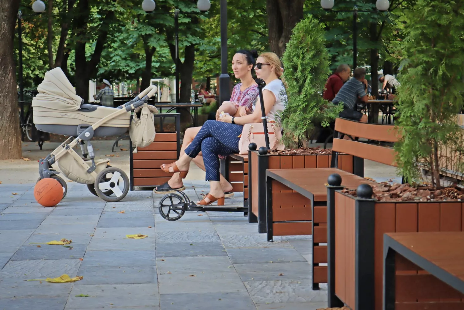 Громадський простір біля Каштанового скверу. Фото: Миколаївська міська рада