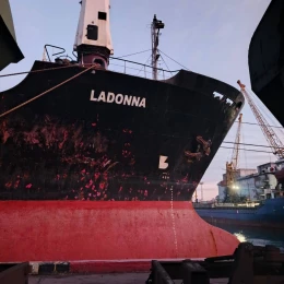 Росія атакувала порти на Одещині 9 січня. Фото: Дмитро Кулеба