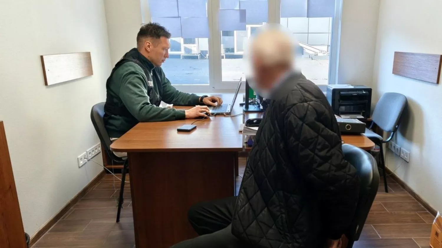 Затримання підозрюваного у вбивстві військового в Одесі. Фото нацполіція