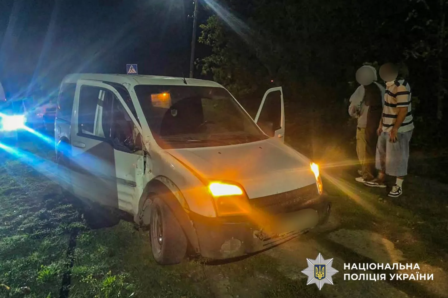 ДТП у Снігурівці. Фото нацполіція