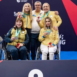 Парафехтувальники з Миколаєва здобули медалі на чемпіонаті Європи. Фото: Миколаївський Інваспорт