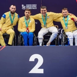 Парафехтувальники з Миколаєва здобули медалі на чемпіонаті Європи. Фото: Миколаївський Інваспорт