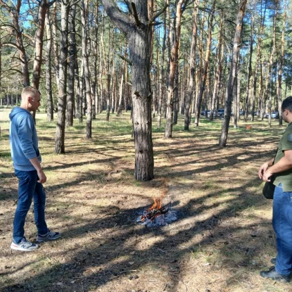 На Миколаївщині під час рейду в лісах виявили порушення пожежних правил. Фото: Держекоінспекція