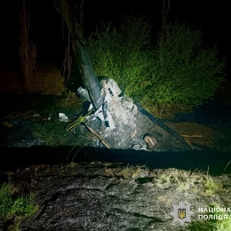 На Миколаївщині в ДТП загинули водій BMW та його пасажир. Фото: Нацполіція