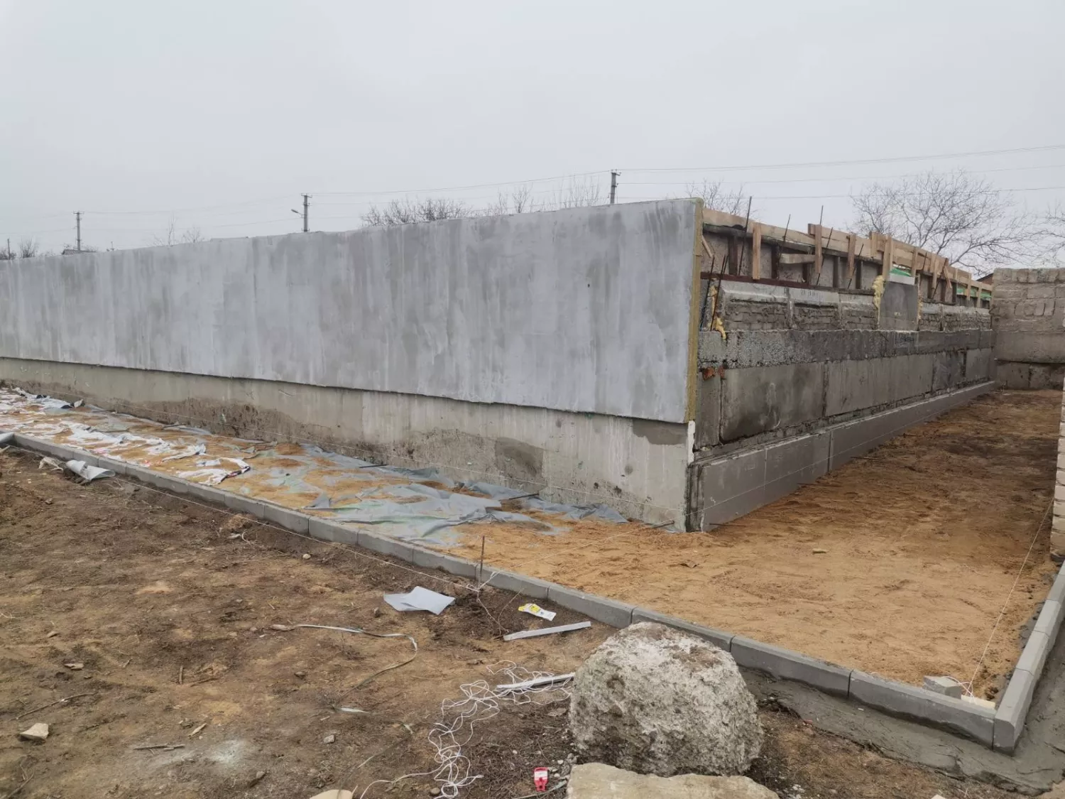 Будувати укриття в Олександрівському ліцеї почали ще в 2023 році, фото: Dream.gov.ua, Листопад 2024