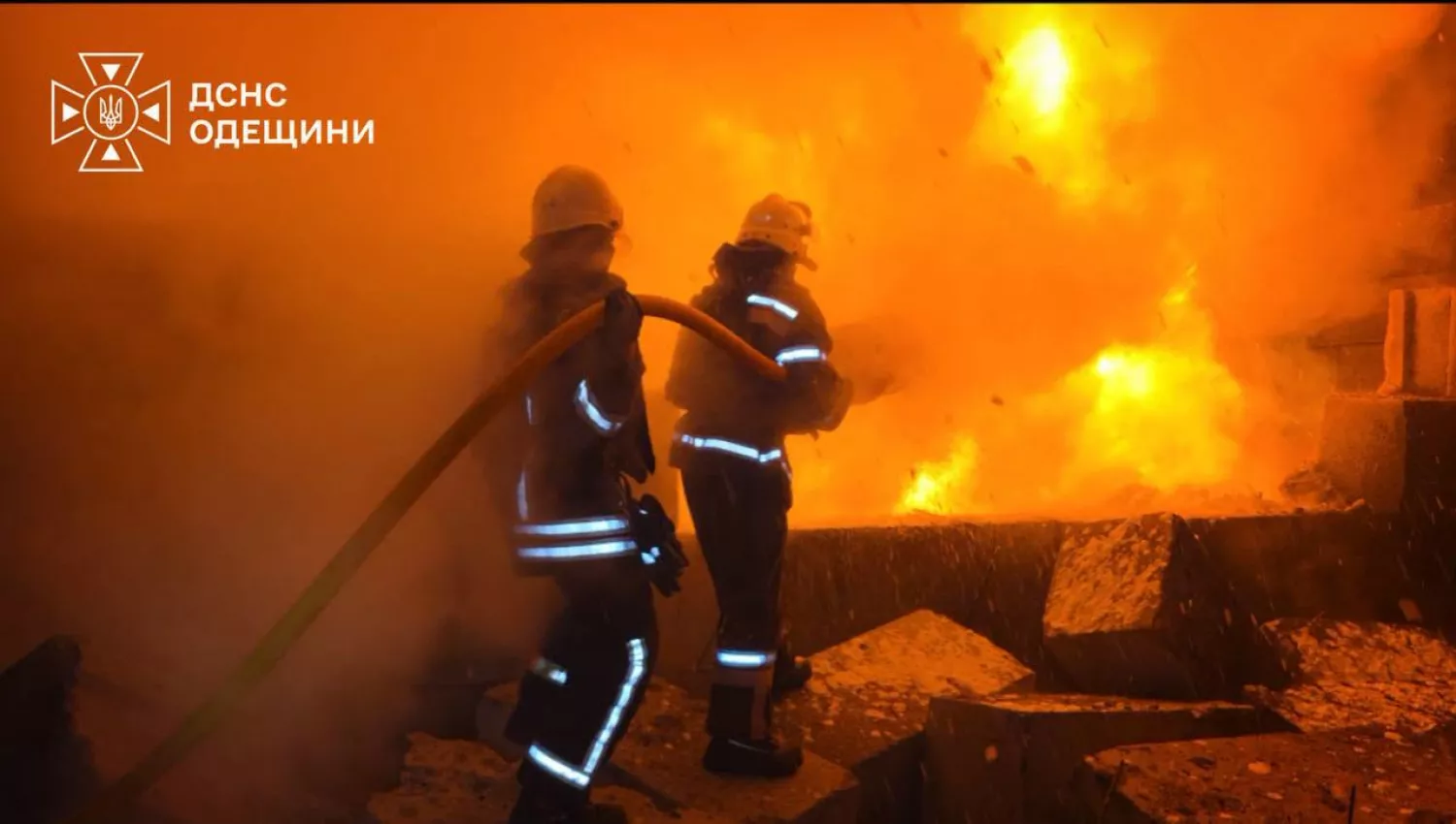 Наслідки обстрілу Одеської області. Фото: ДСНС