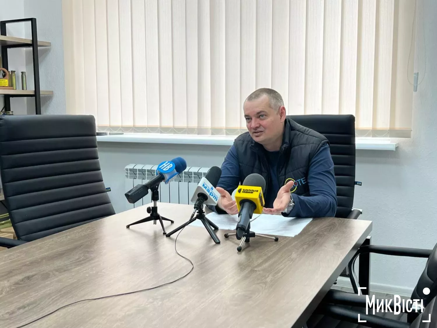 Директор ОКП «Миколаївоблтеплоенерго» Микола Логвінов. Фото: архів МикВісті