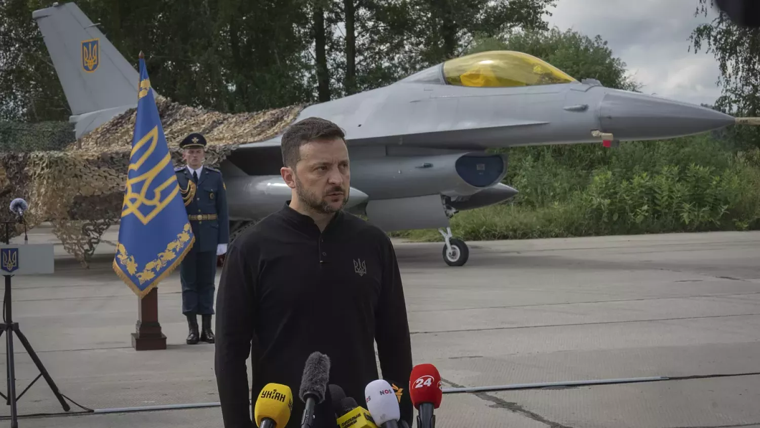 Зеленський розповів, чому половина українських F-16 залишається на ремонті. Фото: Efrem Lukatsky
