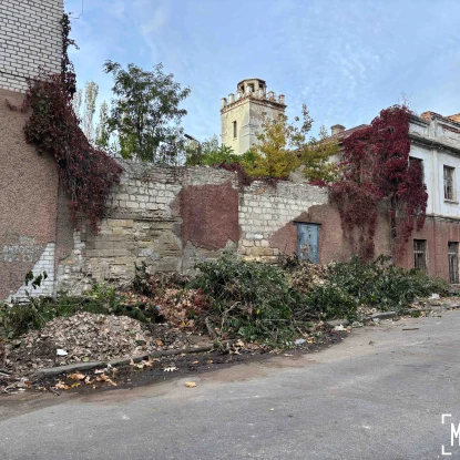 Те саме місце станом на 8 жовтня. Фото: МикВісті