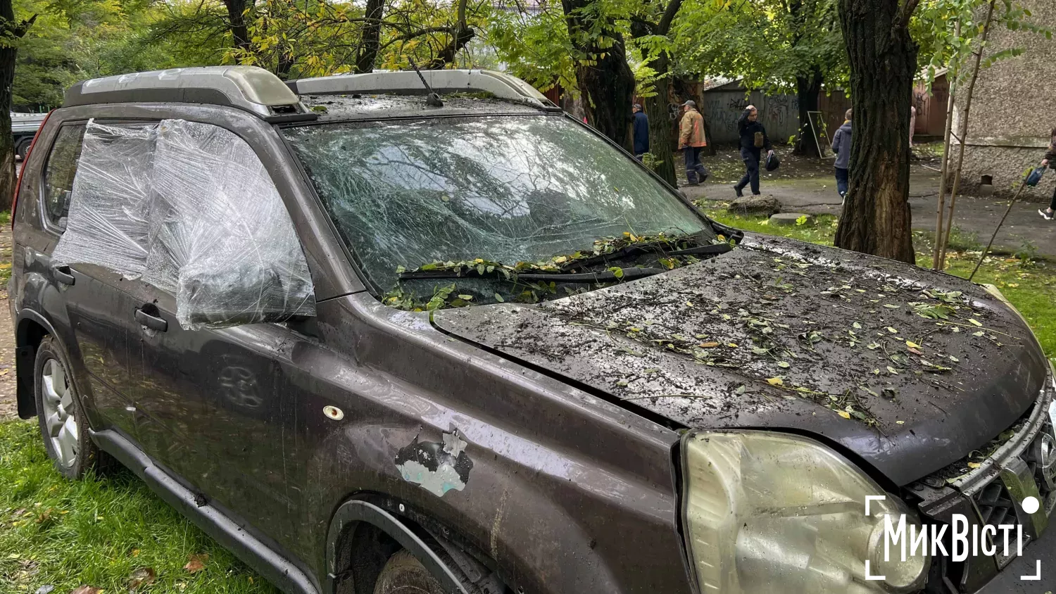 Наслідки удару по Миколаєву 20 жовтня. Фото: МикВісті