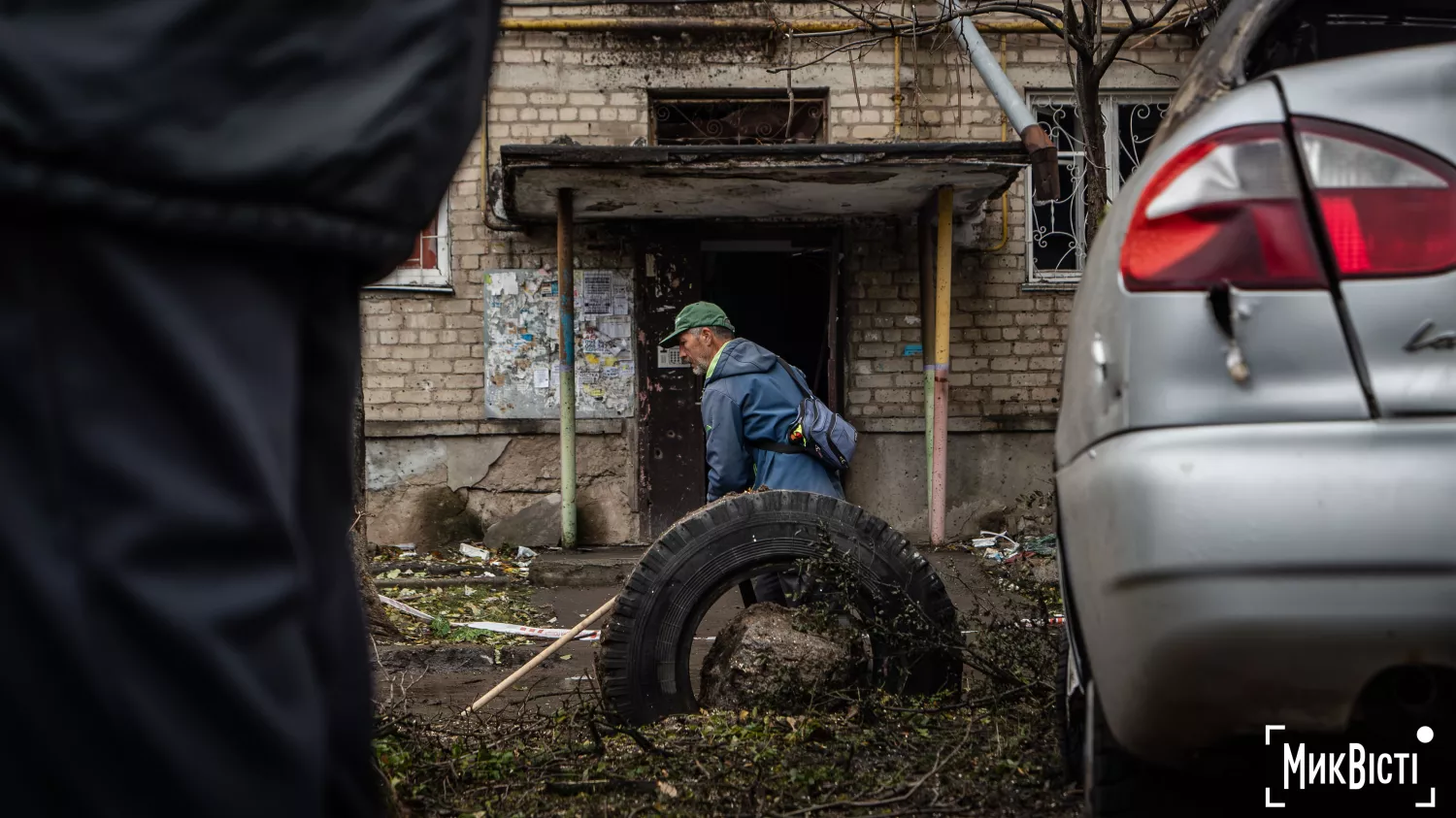 Наслідки обстрілу Миколаєва 20 жовтня 2026 року. Фото: Сергій Овчаришин, «МикВісті»