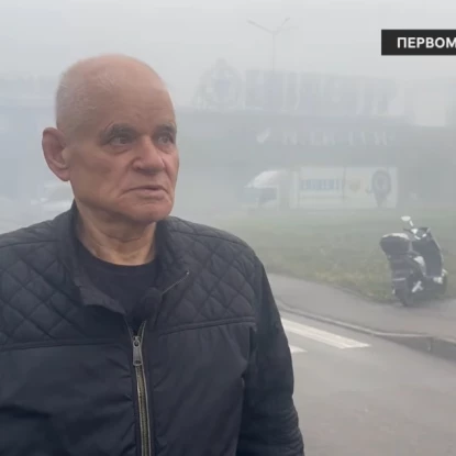 Житель Первомайска. Скріншот відео Суспільне