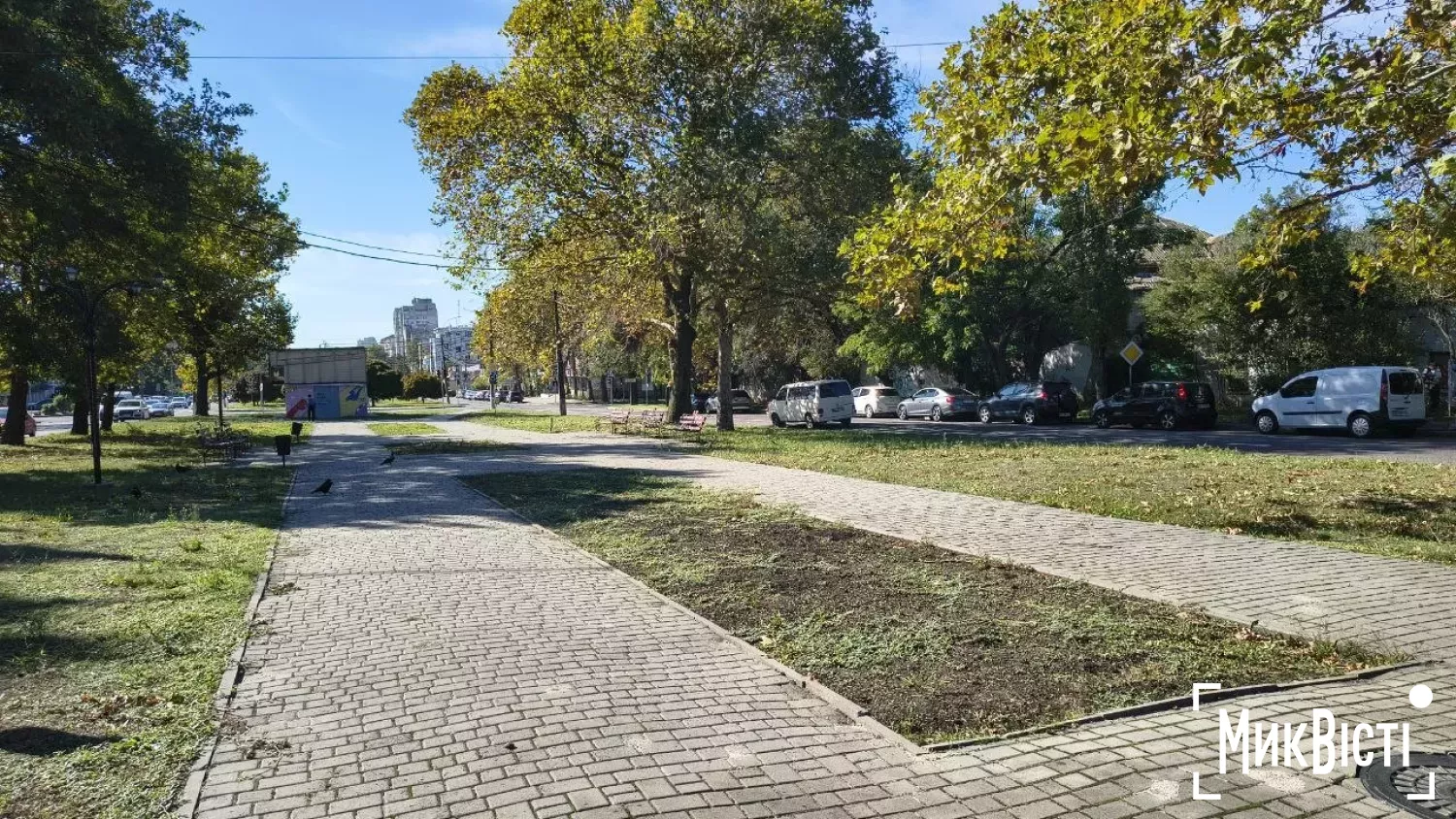 Миколаївці обрали назву скверу на Садовій. Фото: МикВісті