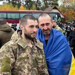 Україна повернула з російського полону 270 людей. Фото з телеграм каналу Володимира Зеленського