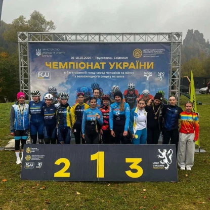 Миколаївські велогонщиці здобули 5 срібних нагород на чемпіонаті України. Фото: Миколаївська міськрада