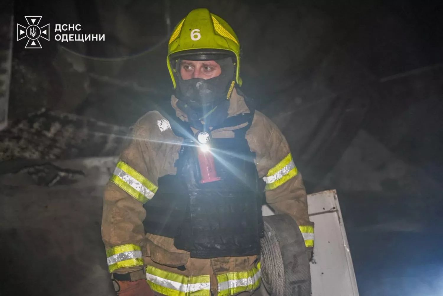 Наслідки атаки росіян по Одеській області 26 жовтня. Фото: ДСНС