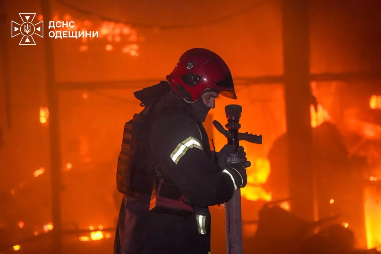 Наслідки атаки росіян по Одеській області 26 жовтня. Фото: ДСНС