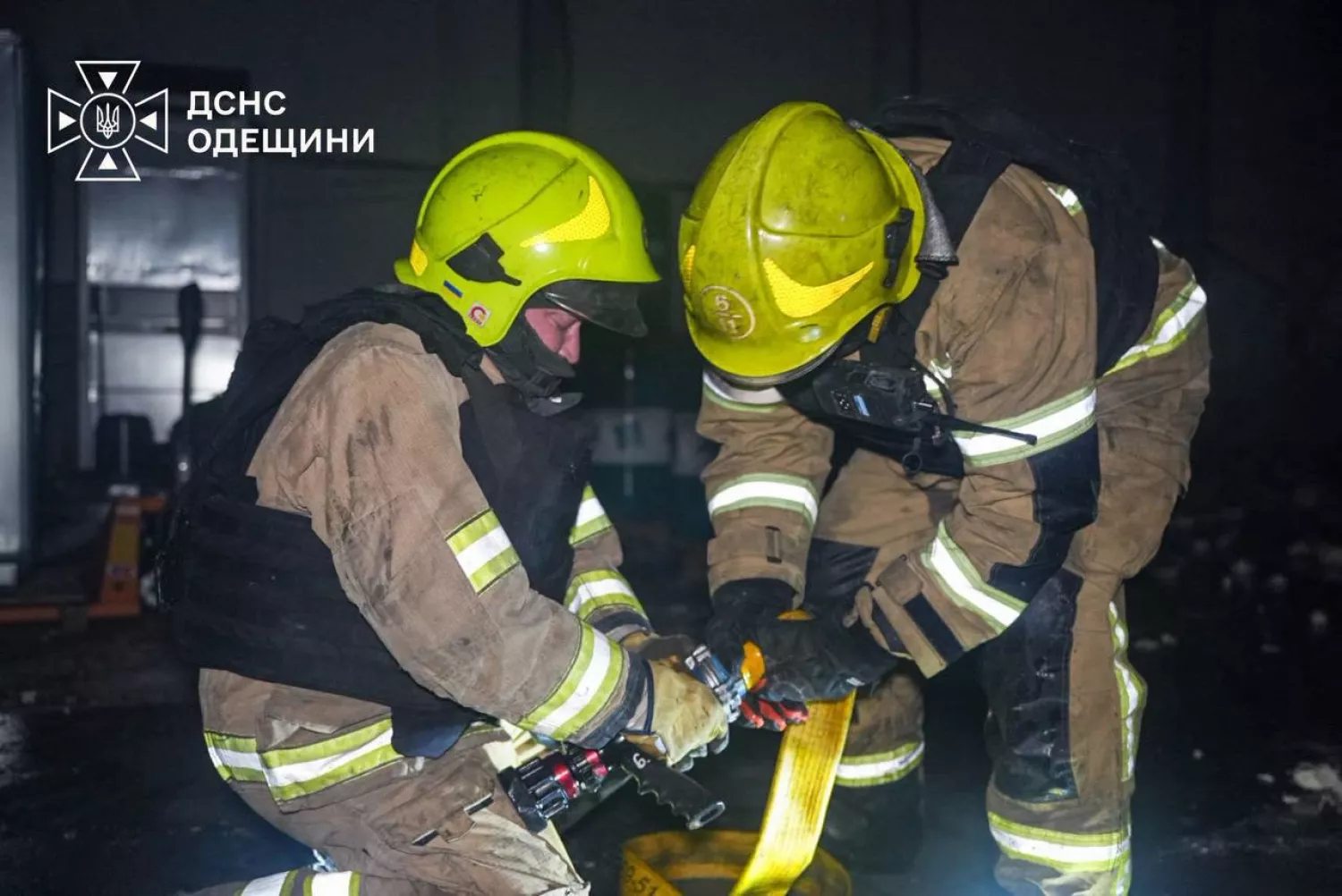 Наслідки атаки росіян по Одеській області 26 жовтня. Фото: ДСНС