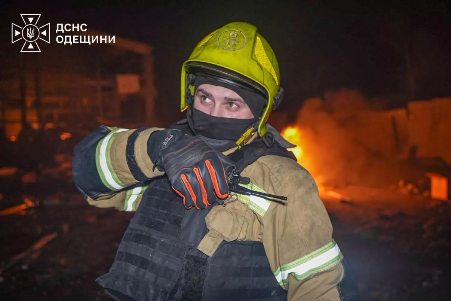 Наслідки атаки росіян по Одеській області 26 жовтня. Фото: ДСНС