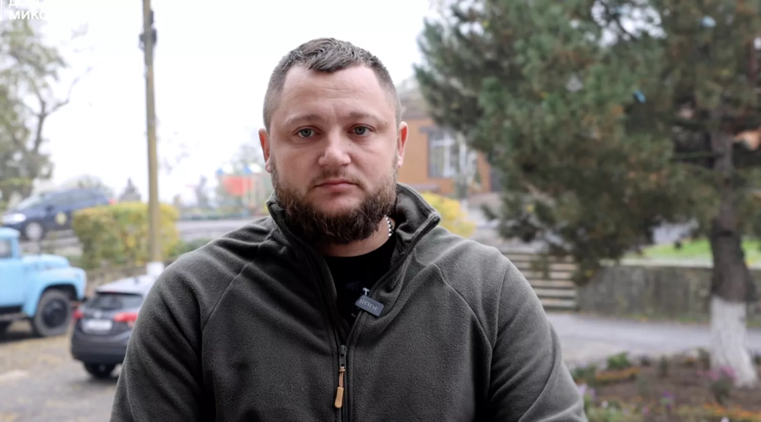 Олег Настюшенко. Фото ДСНС Миколаївщини