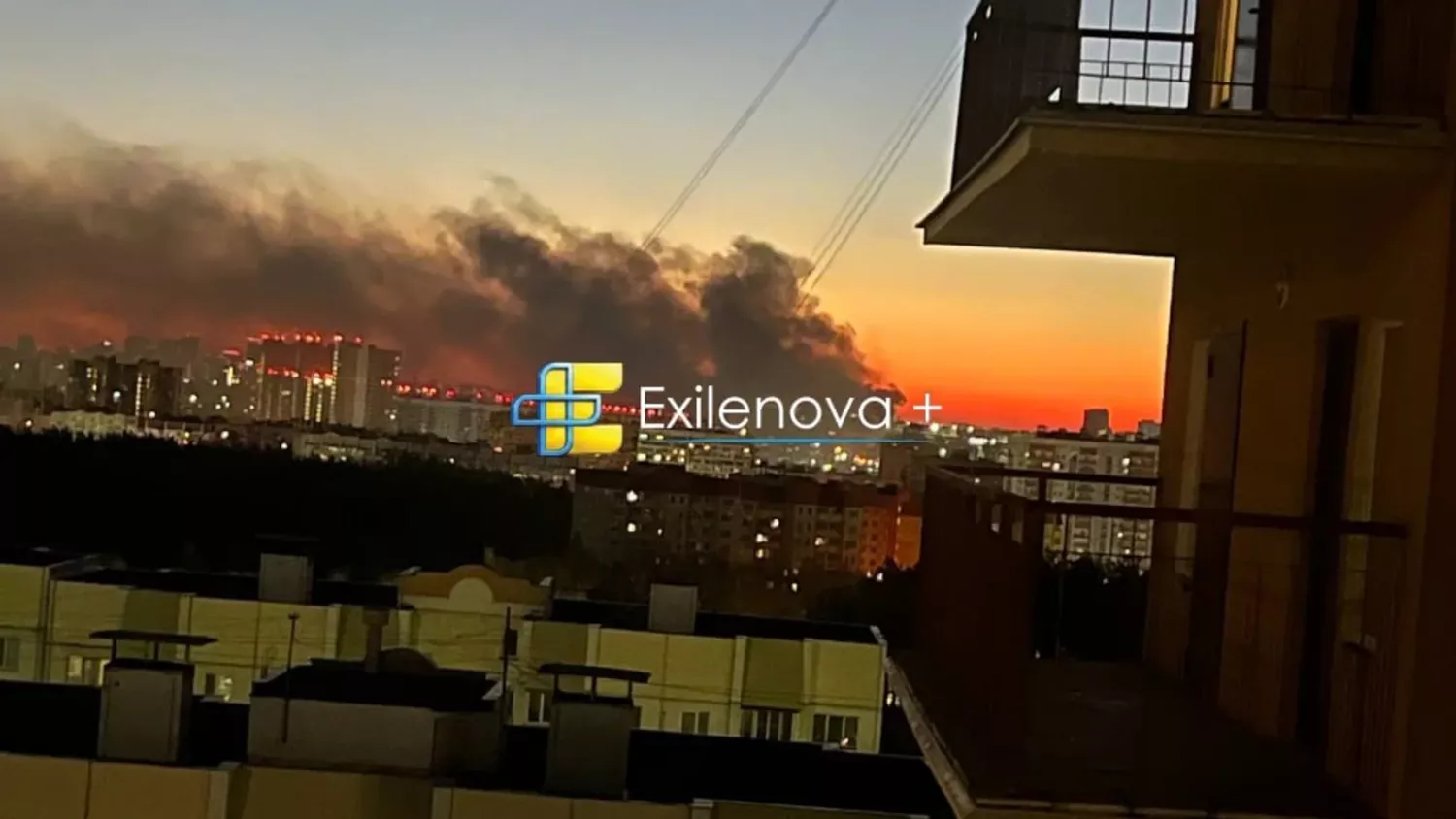 Дрони атакували російський Воронеж 26 жовтня. Фото: Exilenova+