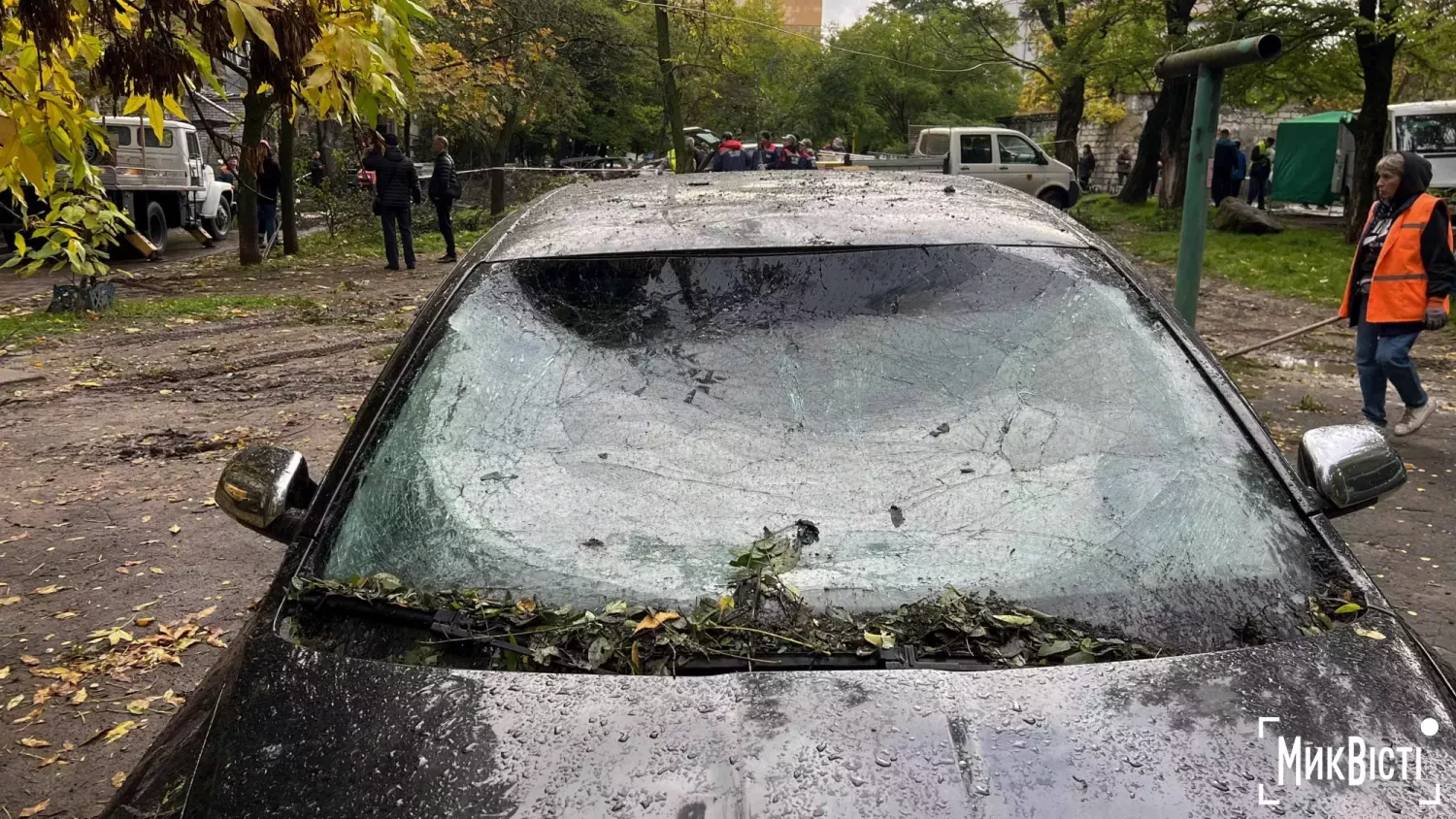Наслідки удару по Миколаєву 20 жовтня. Фото для ілюстрації: МикВісті