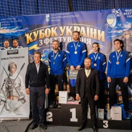 Миколаївські фехтувальники здобули три нагороди на всеукраїнських змаганнях. Фото: Управління молоді та спорту Миколаївської ОВА