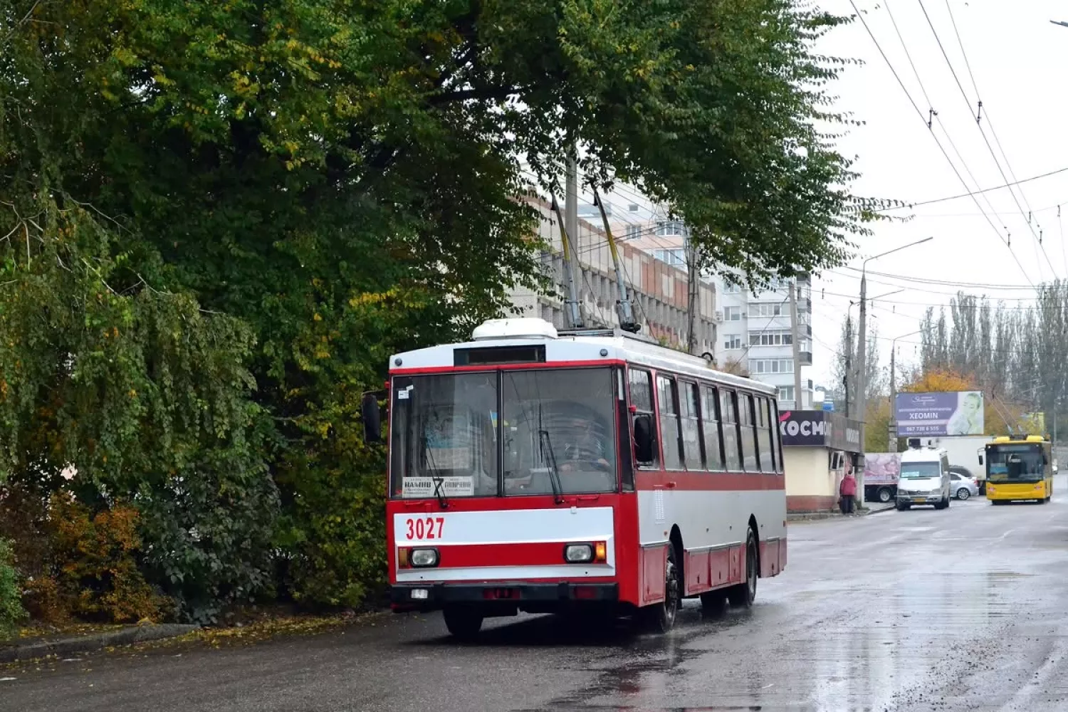 Миколаївські тролейбуси. Фото із Facebook-сторінки «Электротранспорт Николаева»