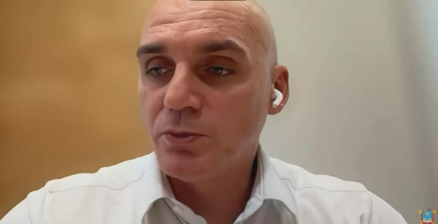 Міський голова Олександр Сєнкевич. Скриншот трансляції сесії Миколаївської міської ради