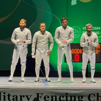 Миколаївські спортсмени посіли призові місця на чемпіонаті світу з фехтування. Фото: управління молоді та спорту Миколаївської ОВА