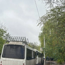 В Олешки доставили гуманітарну допомогу. Фото: Давид Арахамія