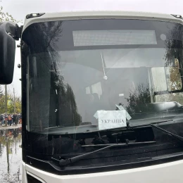 В Олешки доставили гуманітарну допомогу. Фото: Давид Арахамія