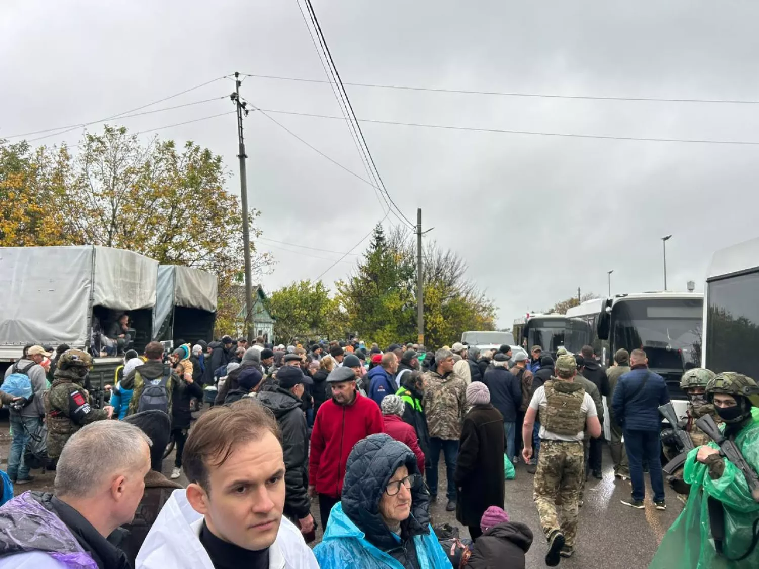 Гуманітарна місія в Олешках. Фото: Кирило Буданов