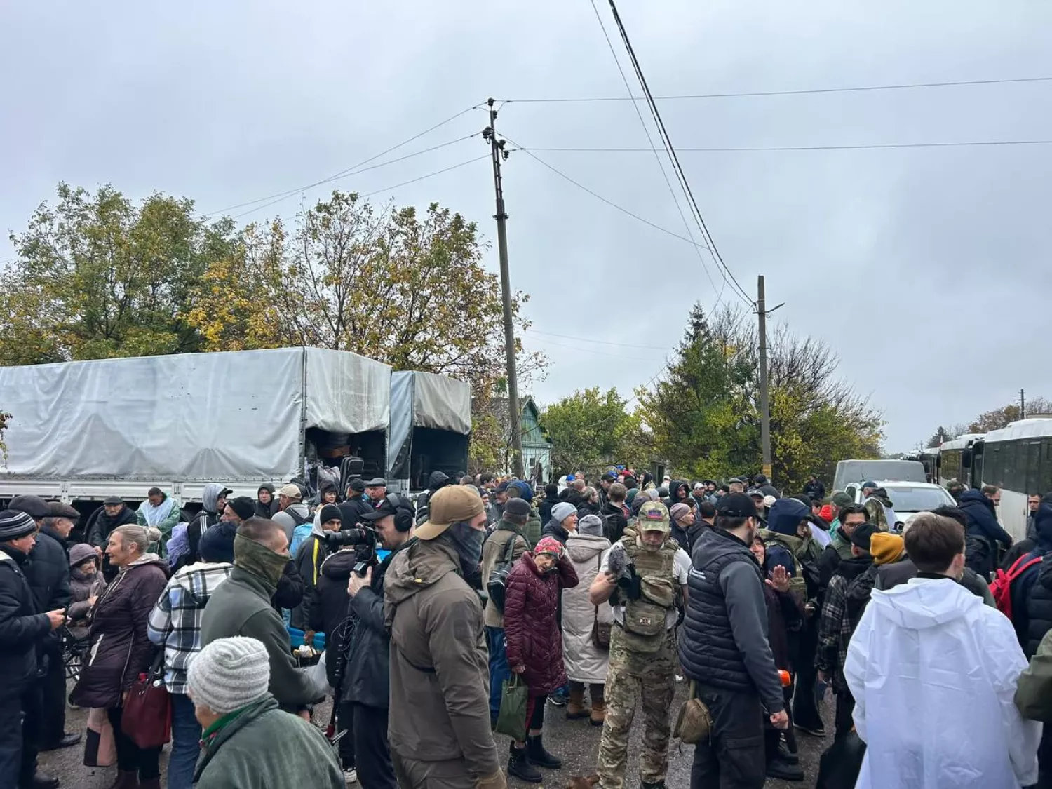 Гуманітарна місія в Олешках. Фото: Кирило Буданов