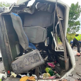 Кадри з моменту аварії, яка сталась 4 липня. Фото: Миколаївська обласна прокуратура
