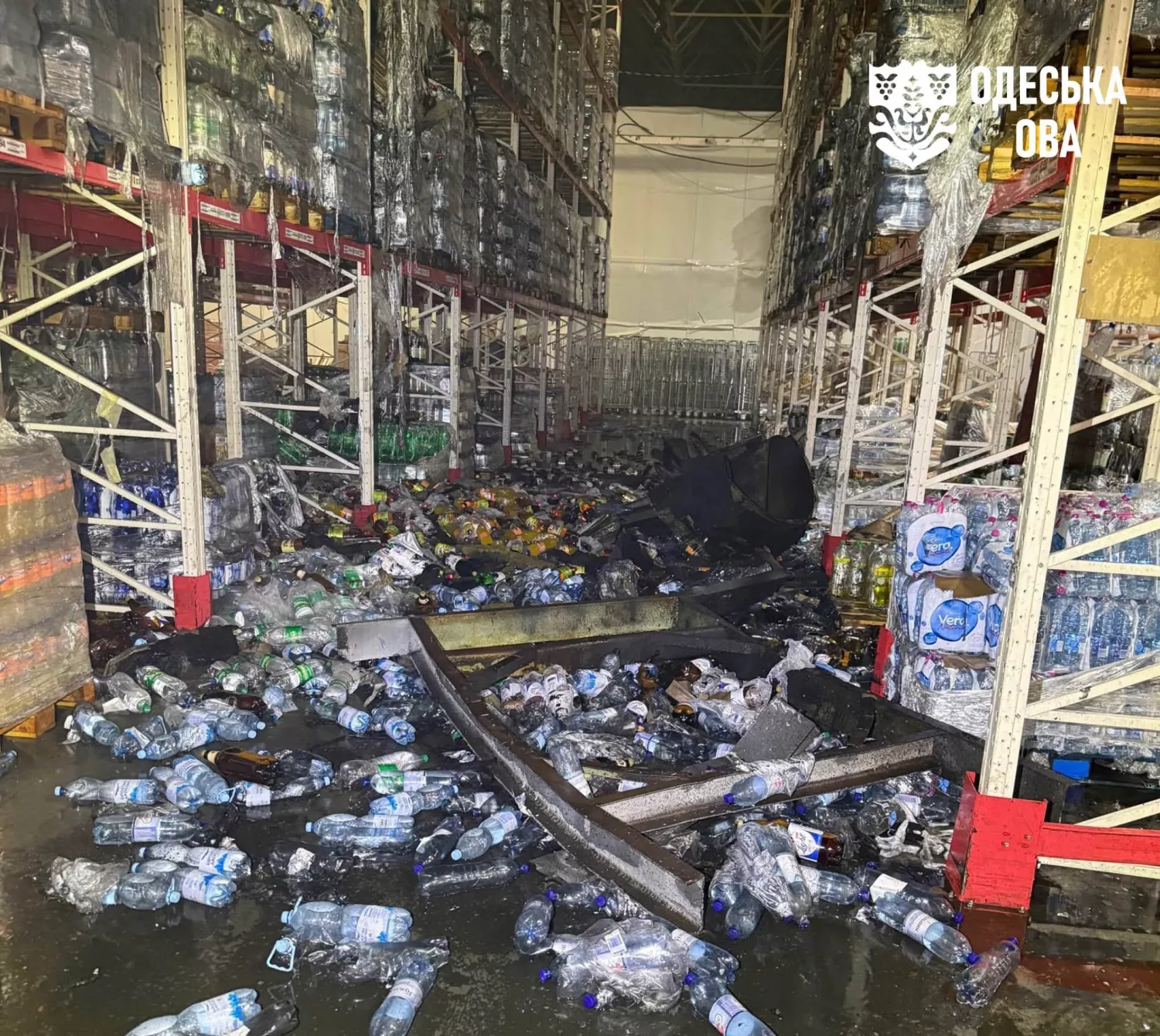 Наслідки обстрілу Одещини 9 жовтня. Фото: ОВА