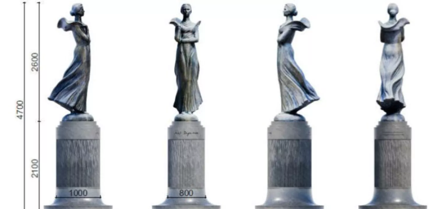 В Одесі визначили переможців конкурсу на кращий проєкт пам’ятника Лесі Українці. Фото: пресслужба Одеської міської рад У серпні
