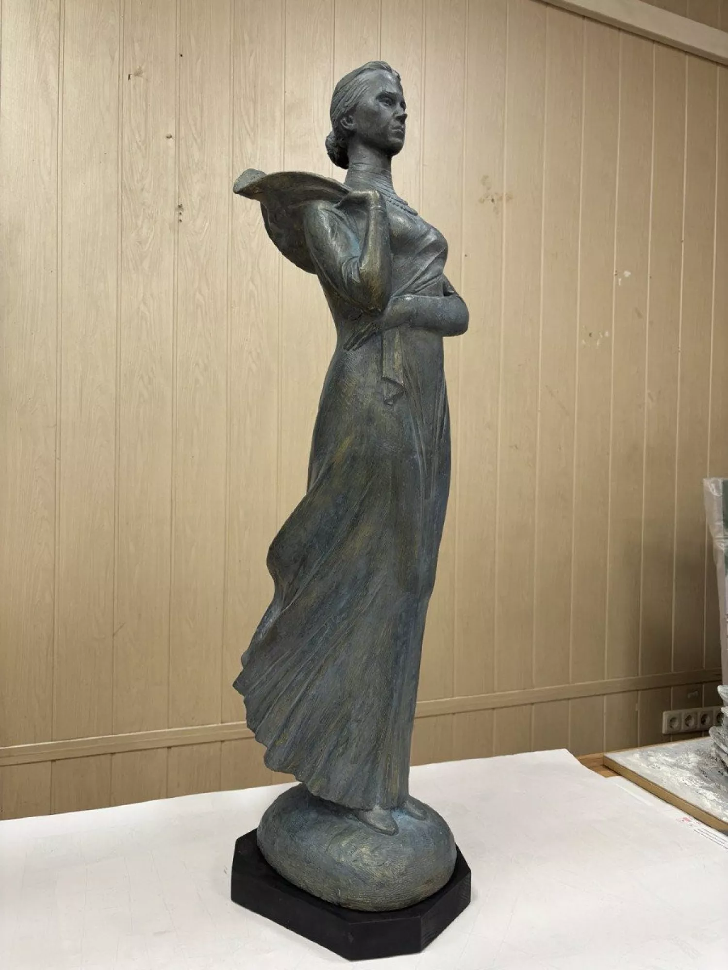 Проєкт пам’ятника Лесі Українці, що переміг на конкурсі. Фото: пресслужба Одеської міської рад У серпні