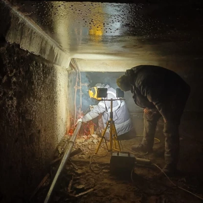 Миколаївські комунальники відновлюють тепло у Києві. Фото: Миколаївська міськрада