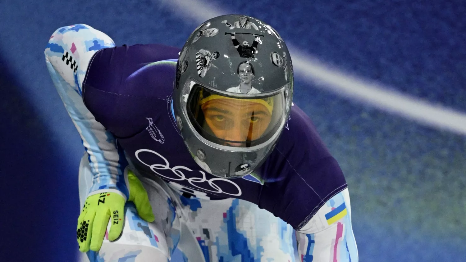 Гераскевич заявив, що не порушував правил МОК через шолом. Фото: Reuters, Annegret Hilse