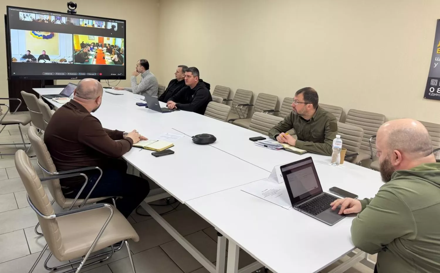 Засіданні штабу з підготовки об’єктів ЖКГ та енергетики. Фото: Луганська ОВА